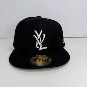 7 1/2 Playboi Carti YVL Fitted Hat Black White Opium